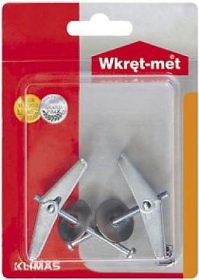 Блистер метален дюбел пружинен/WM/В М4Х50