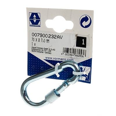 Карабина 7мм. с гайка поц.