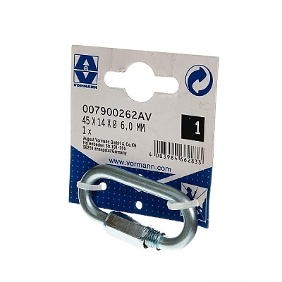 Карабина с дълга гайка 6мм