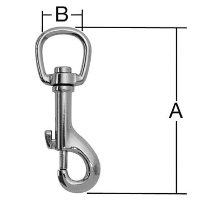 Ключодържател с халка 82мм 2бр.