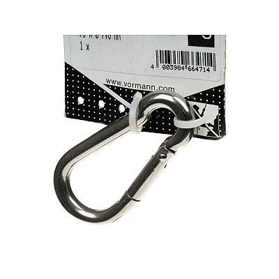 Карабина неръждаема 70х7мм