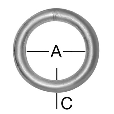 Халка 37х7мм 2бр.