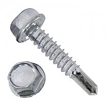 Винт самопробивен с шестостен 7504 К