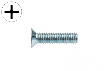 Винт ISO7046 DIN 965
