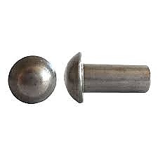 Нит с полуобла глава DIN 660