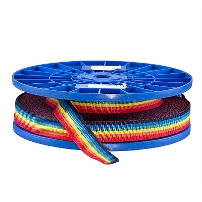 Колан PP цветен 25мм непотъващ