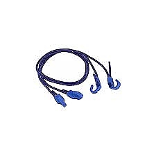 Въже ластично 1.2 м с две куки Ф8 синьо Л51013