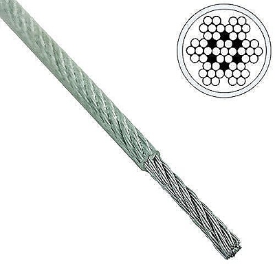 Стоманено въже с ПВЦ покритие 