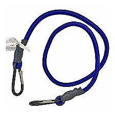 Въже ластично с карабинери /синьо/1 м Ф10 / Л51009