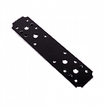 Планка плоска черна 