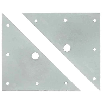 Мебелна триъгълна планка 100x100х1мм  