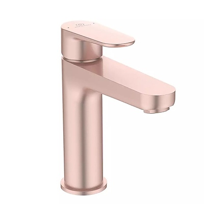 BD131RO CERAFINE О Смесител стоящ H120 с изпразнител, аератор 5Л, розе 