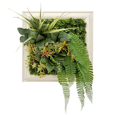 Пано зелена декорация в рамка 33*33 CCGF072V036 3524141