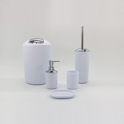 Комплект аксесоари 5 части БЕЙЛИ бял 8328W