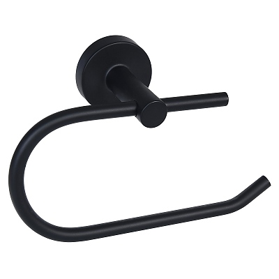 Поставка за тоалетна хартия черно For You BF 