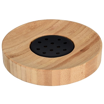 Сапунерка черно/бамбук Umbra Plus 