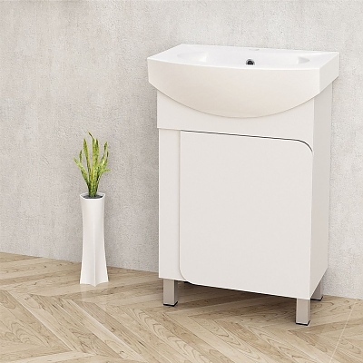 Мебели за баня 55 х 42 х 85 АДИНА 5543 + умивалник 4255