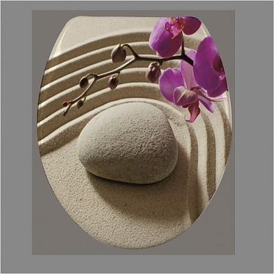 Тоалетна седалка от дуропласт с бавно затваряне 758