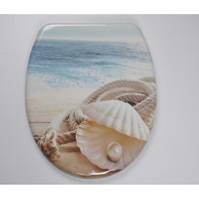 Тоалетна седалка от дуропласт с бавно затваряне 766