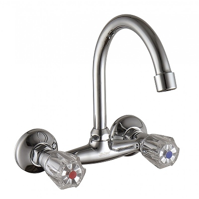 Смесител стенен за кухня горен висок ДУНАВ 5018719 7117