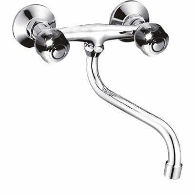 Смесител за кухня стенен долен ДЕФТ КЛИЕР 5015838 7116