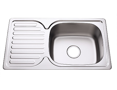 Мивка алпака с декор покритие / без отвор /7642