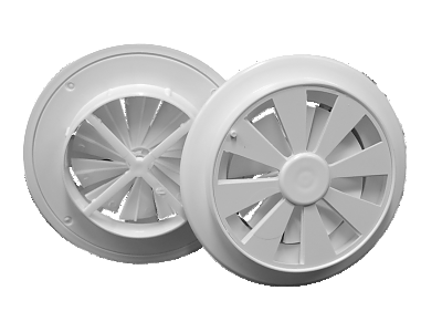 Вентилационна решетка Ф110 1-23