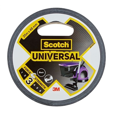 3M Scotch UNIVERSAL хоби лента 25m x 48mm - черна