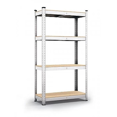 Стелаж метален поцинкован стандарт -DIY4 180 х 90 х 40/3445628