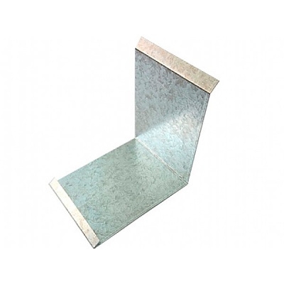 Обшивка за комин поцинкована 0,4мм /40см.-2м. /53176 