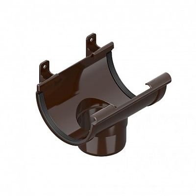 Снадка за ПВЦ улук с дренаж кафява ЛЕКСОН /18270