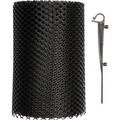 Предпазна мрежа за улуци 18см. х 6м. VOREL 