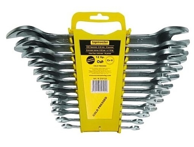 Ключ гаечен комплект 12бр. 6-32мм стойка CR-V ТМР 235117