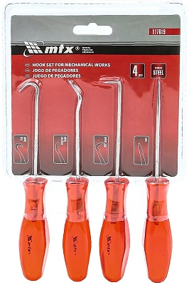 Комплект шила, 4бр, 117619, MTX