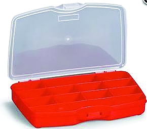 Органайзер мини пластмасов 12 отделения 255x160x40 mm GD