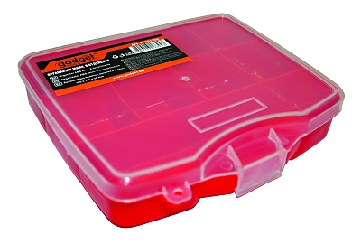 Органайзер мини пластмасов 8 отделения 165x140x35 mm GD
