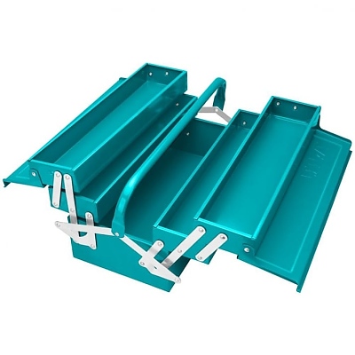 Метална кутия тип акордеон THT10702 TOTAL IND 404 х 200 х 205мм