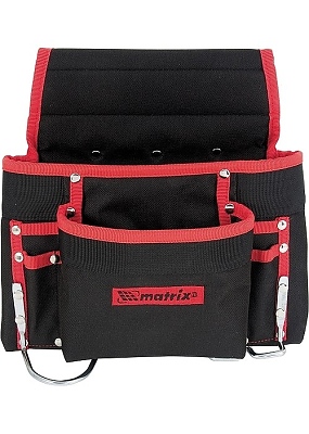 Паласка за колан, 8 джоба, халки за чук и клещи