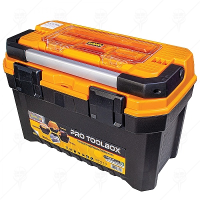 Куфар за инструменти с алуминиева дръжка 