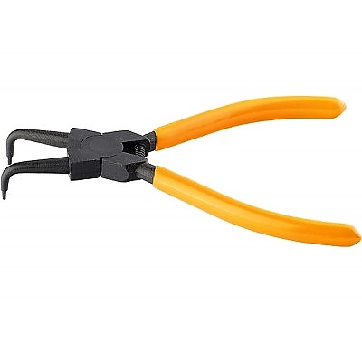 Клещи зегер затварящи, извити, 150 mm, за вътрешни зегерки SPARTA 183255