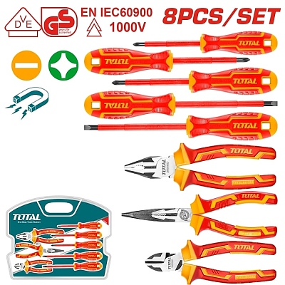 К-Т ИЗОЛИРАНИ ИНСТРУМЕНТИ TOTAL 8Ч.TL IND THKIST3082