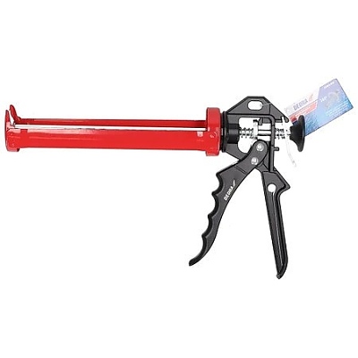 Пистолет за силикон,уплътнители DEDRA 1201-03 рамка, въртяща се тръба