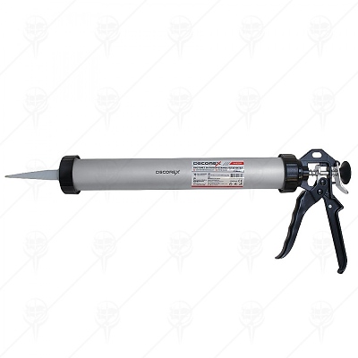 Пистолет за полагане на полиуретанов уплътнител DECOREX 600мл. 