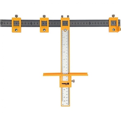 Шаблон за маркиране на отвори Vorel, 200 мм EURO 18180