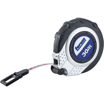 Ролетка метрична FORUM, частично гумено покритие, 30 м х 13мм.