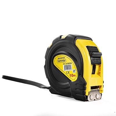 Ролетка с магнит. накр. 25mm х 10m TMP