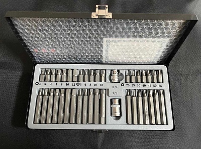 Шестограми дванадесетограм TORX 42 части - Force 4421