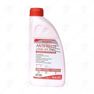 Антифриз концентрат LONG LIFE 1 л - 76°С S12+