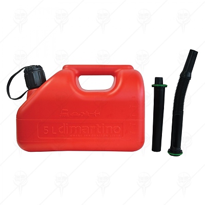 Туба за бензин BERTANI 5л. с 2 бр. накрайници 