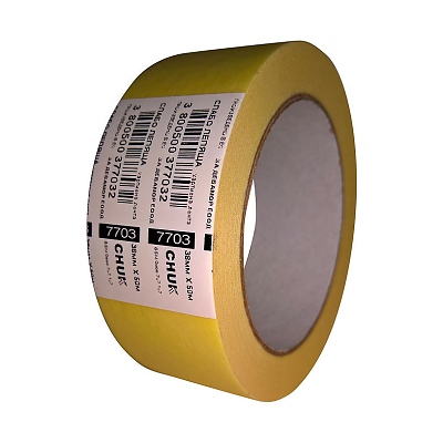 Лента хартиена слабо лепяща ЧУК